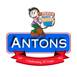 Antons Pizza logo.